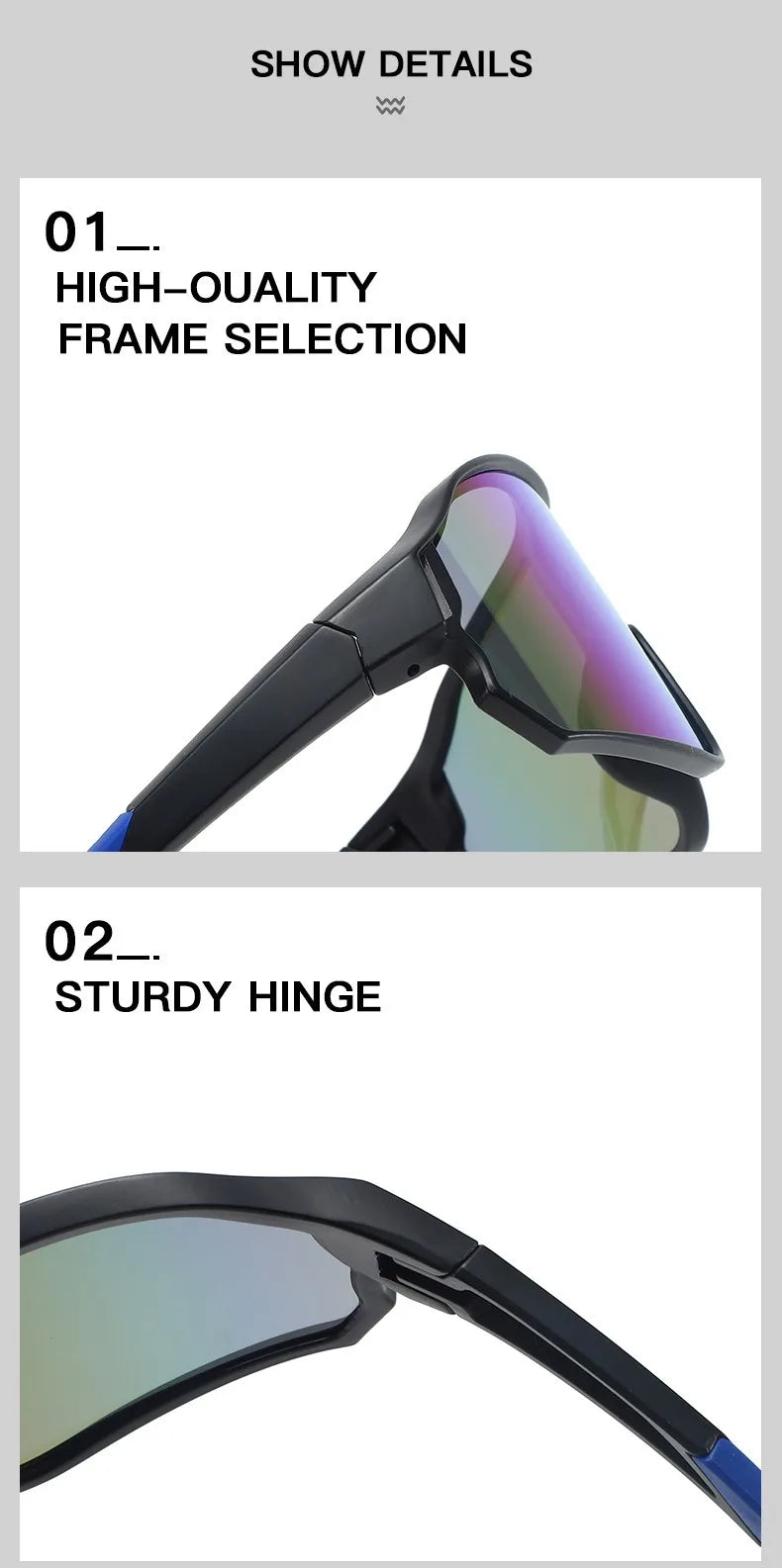 Top Seller Cycling Glasses UV400 Anti Fog