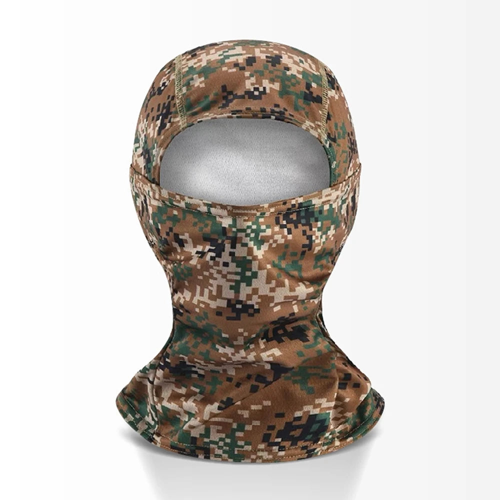 Tactical Balaclava Hat Motorcycle Face Mask For Men Women Full Face Mask Hood UV Protection Ski Sun Hood Tactical Masks