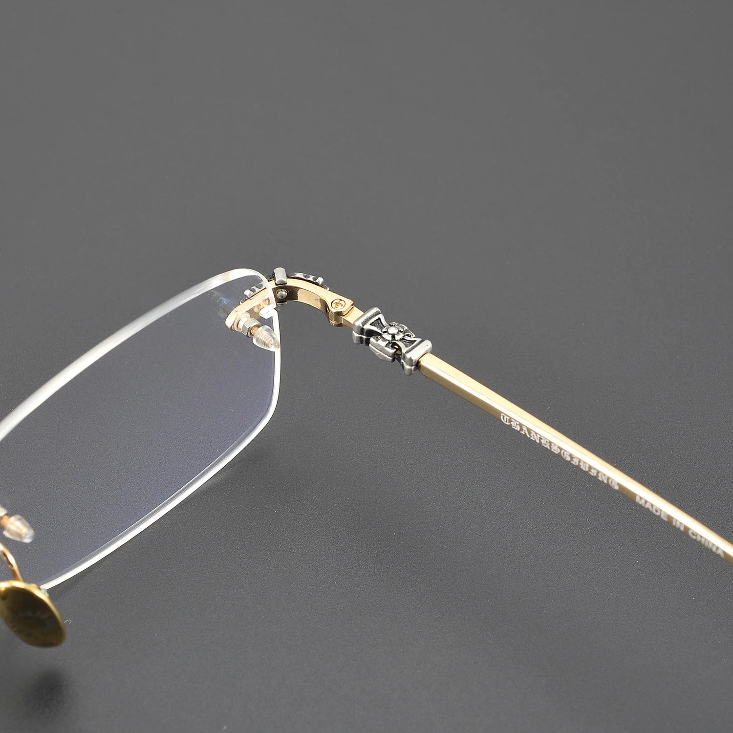 2024 Sunglasses For Women Stylish Vintage Carter Luxury Eyewear Frame Big Square Titanium Rimless Designer Men SUN GLASSES