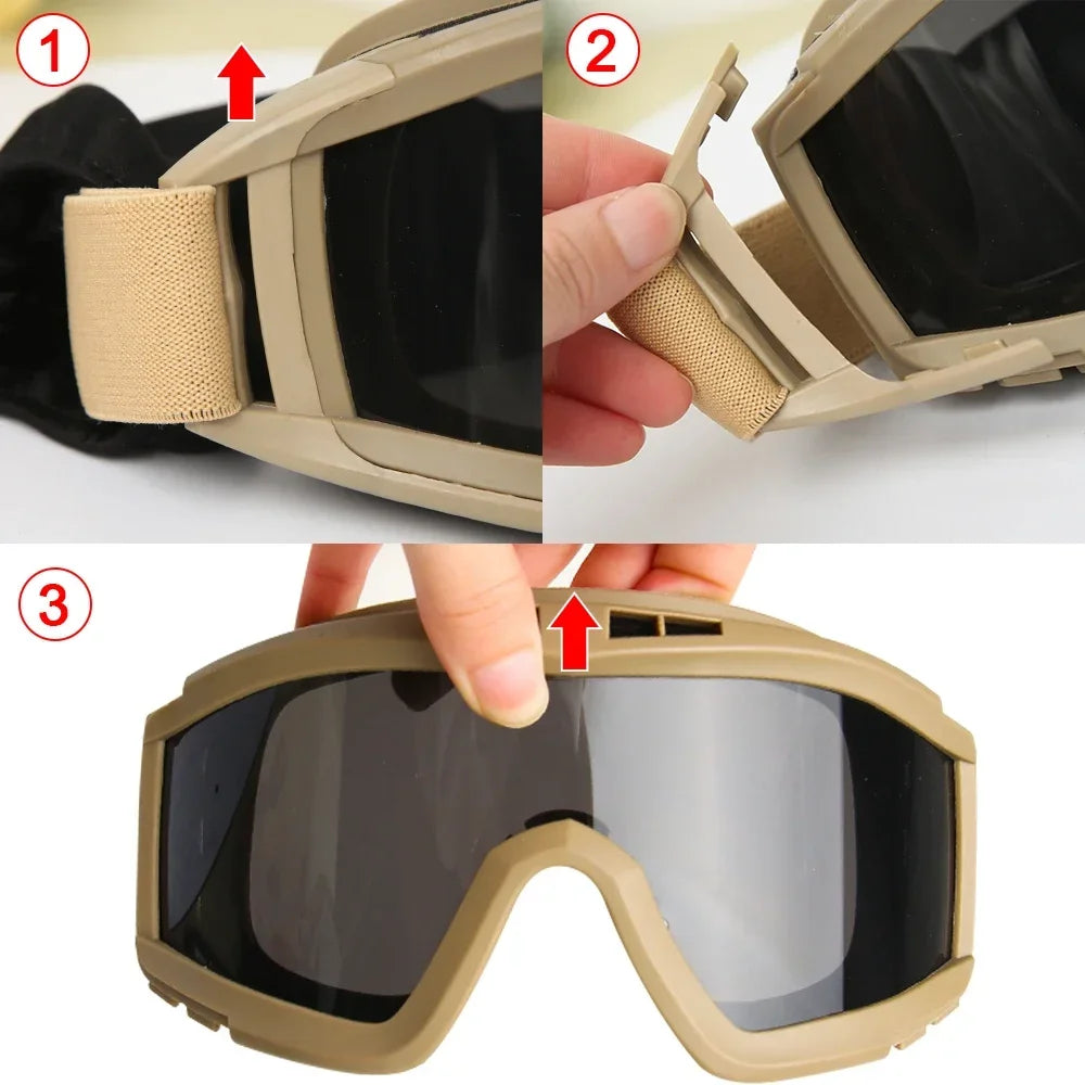 Tactical Goggles Mountaineering