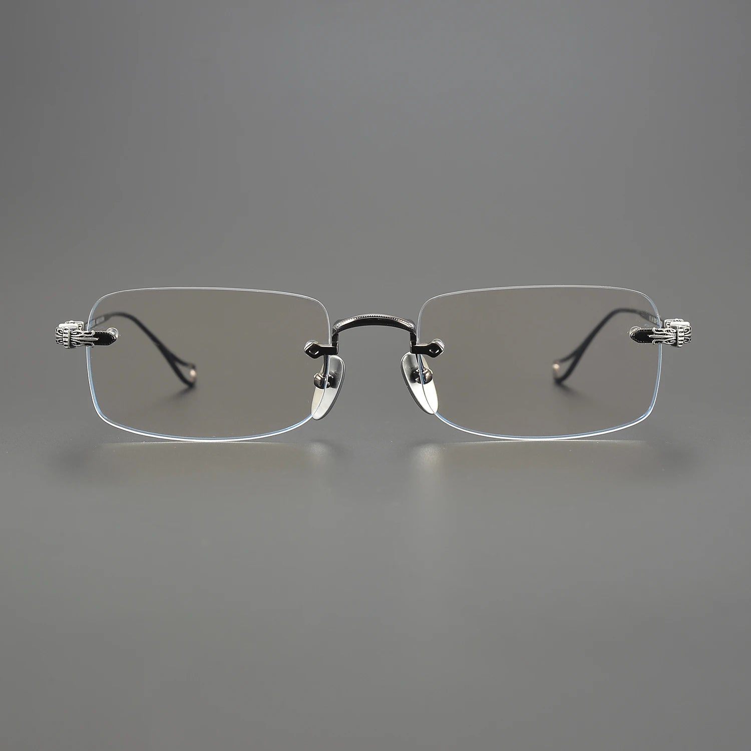 2024 Sunglasses For Women Stylish Vintage Carter Luxury Eyewear Frame Big Square Titanium Rimless Designer Men SUN GLASSES