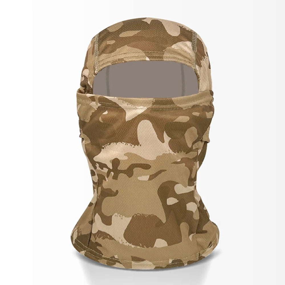 Tactical Balaclava Hat Motorcycle Face Mask For Men Women Full Face Mask Hood UV Protection Ski Sun Hood Tactical Masks