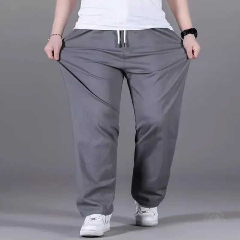 Men's New Casual Wide Leg Pants - Fashionable Versatile Style - Simple Solid Color Fashionable Durable Pants
