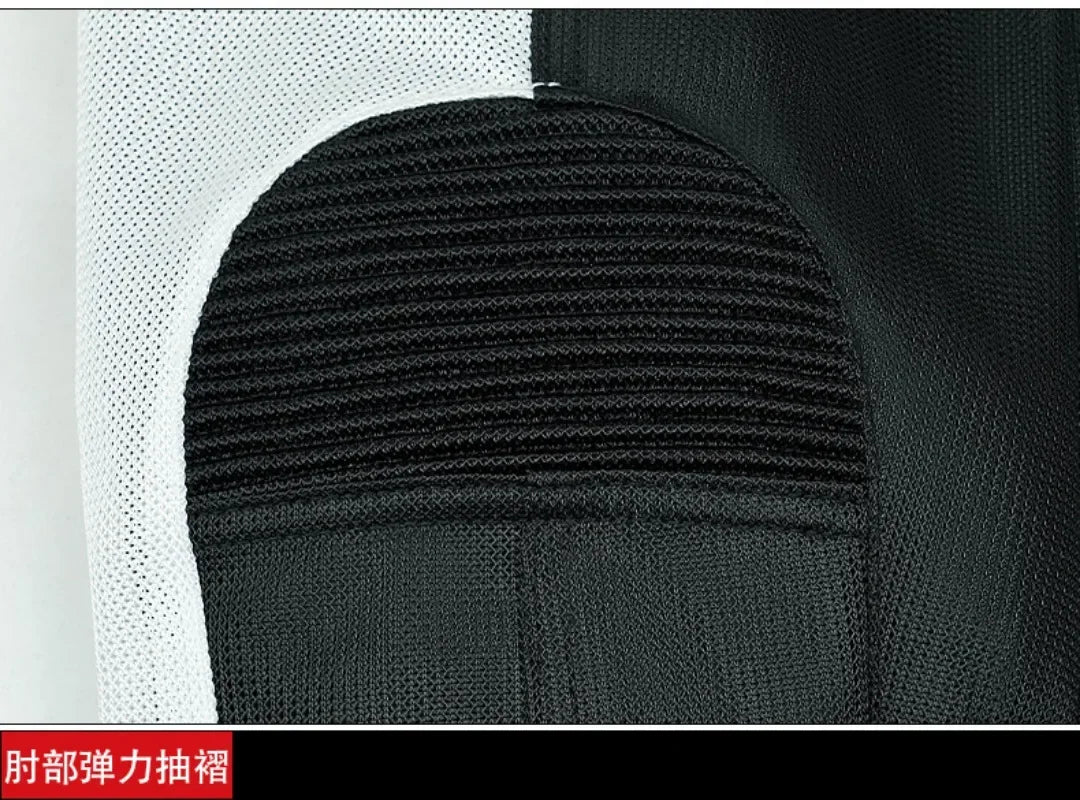 Summer Honda Motorcycle Jacket for Men And Women Breathable Mesh Anti-Fall Wear-Resistant HRC Motorcycle Riding Suit