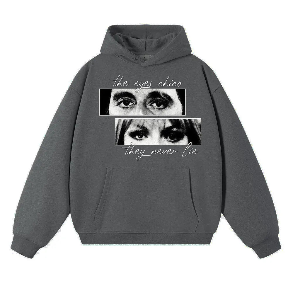 Scarface Al Pacino Classic Movie Gangster Hoodie Men Women Hip Hop Vintage Gothic Sweatshirt Autumn Winter Loose Casual Pullover