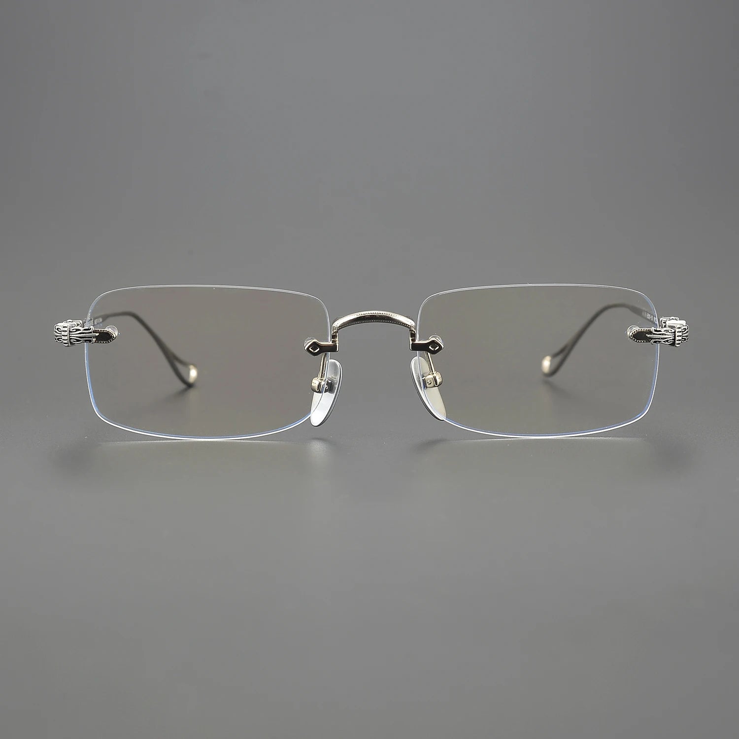 2024 Sunglasses For Women Stylish Vintage Carter Luxury Eyewear Frame Big Square Titanium Rimless Designer Men SUN GLASSES