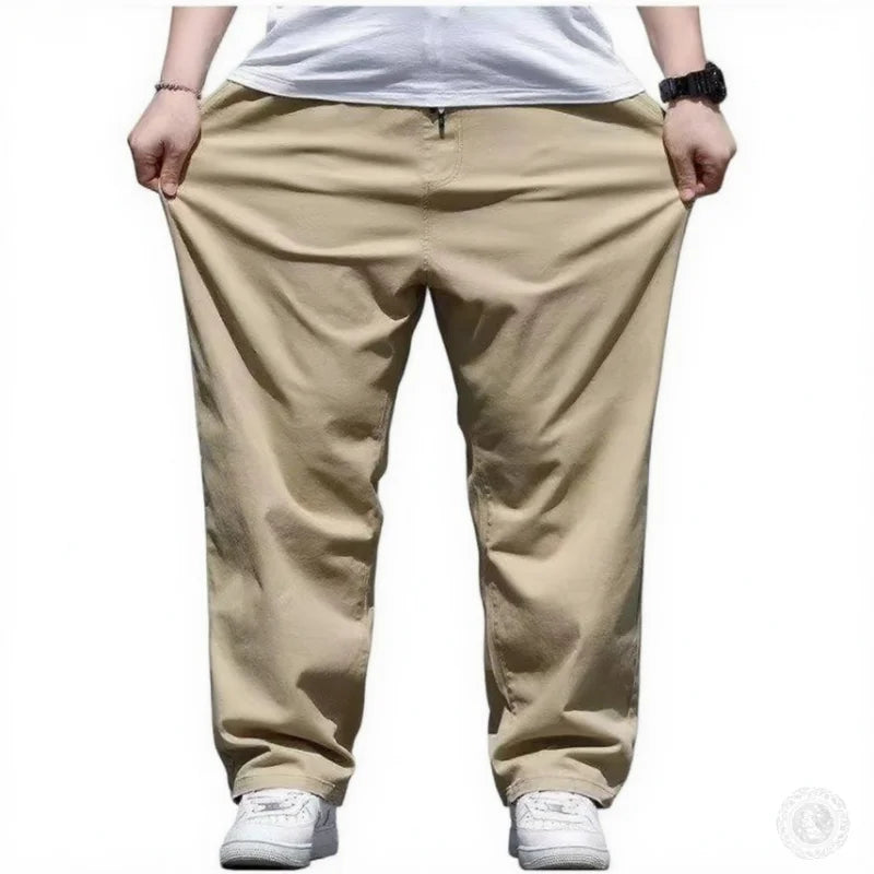 Men's New Casual Wide Leg Pants - Fashionable Versatile Style - Simple Solid Color Fashionable Durable Pants