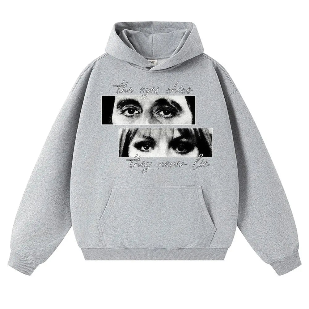 Scarface Al Pacino Classic Movie Gangster Hoodie Men Women Hip Hop Vintage Gothic Sweatshirt Autumn Winter Loose Casual Pullover