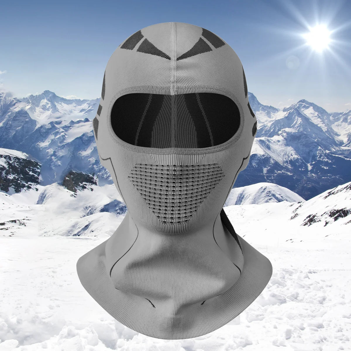 Balaclava Face Mask for Motorcycling, Winter Ski Mask for Men Women, High Stretchy Full Head Balaclava Under Helmet Cold Weather