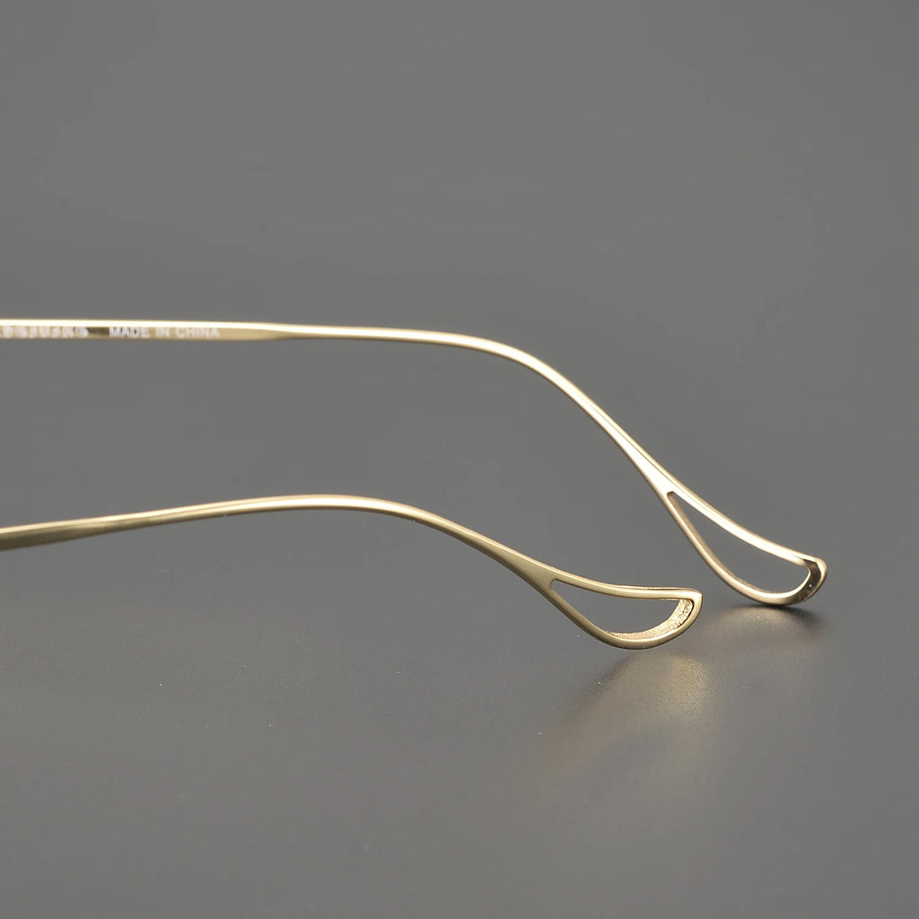 2024 Sunglasses For Women Stylish Vintage Carter Luxury Eyewear Frame Big Square Titanium Rimless Designer Men SUN GLASSES